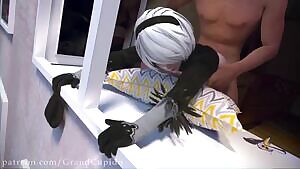 2B Fuck on the window