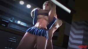 Supergirl standing fuck