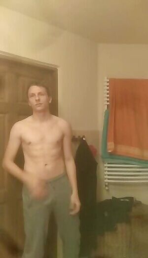 Just a vid of me whipping my cock out, feel free to DM for more