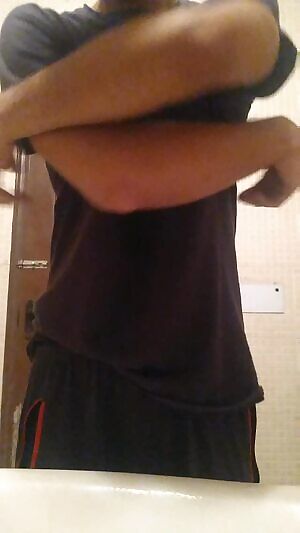 thought you guys would like to see me strip with a hard cock too 😛