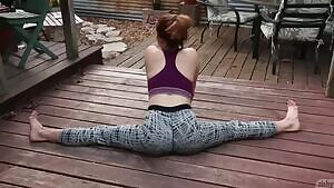 Kelsey Bernaray yoga pants