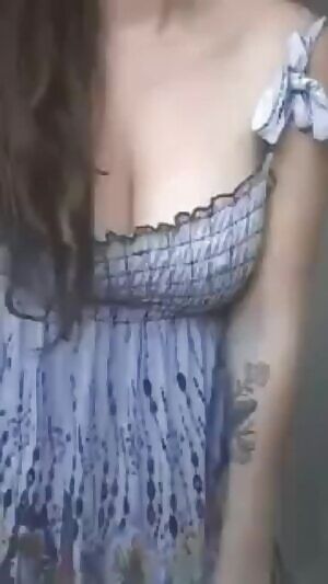 Oops! Accidental dress reveal ;)