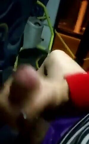 Public transport handjob