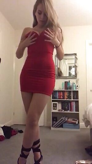 Sexy Red Skirt