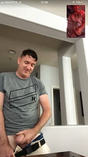 When dads away on business trips he still shows me his love xx