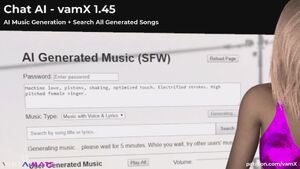 vamX AI Chat 1.45 - AI Music Generation, Additional Fast Global Server, Community Music Library