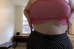 spilling out of my tube top ;)