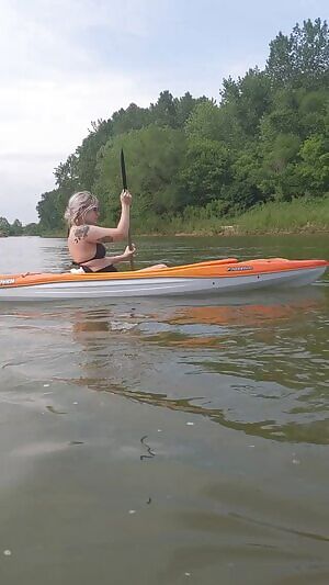 Did some paddling today