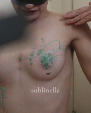 Tit Torture BDSM Candle Wax Fetish