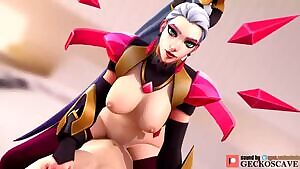 Battle byte Inara riding cock