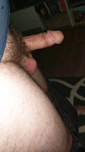 Happy dog wagging it's tail