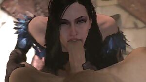 Yennefer Blowjob