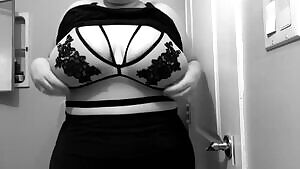Voluptuous slow motion boob bounces. I love being a tease!