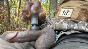 Massage Gun BBC Cock Male Masturbation