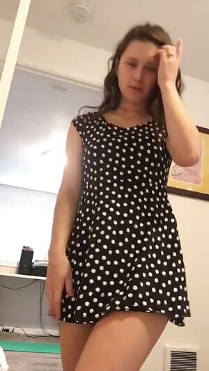 Looking up my dress? Here, lemme just take it off 😇