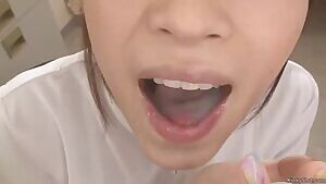 Nurse, you're not supposed to swallow the sample