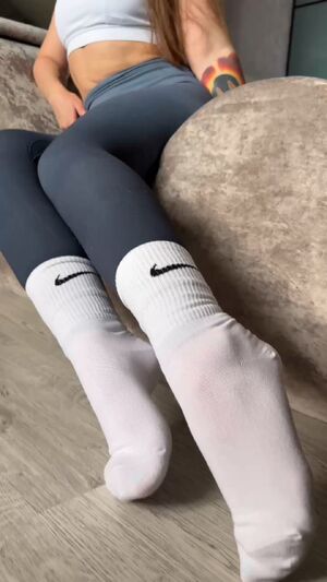Thigh Socks Cute Fit Fitness NSFW