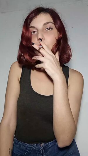 Cigar fetish Fansly Lips Lipstick OnlyFans
