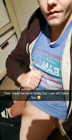 Taking a well deserved break at work