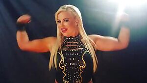 Dana showing off her sexy arms