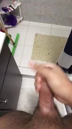 My fat cock exploding