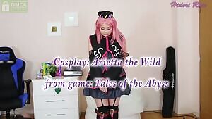 Arietta the Wild from Tales of the Abyss is really wild for cock
