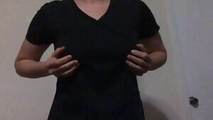 Slow-mo scrub top drop :) first time posting!