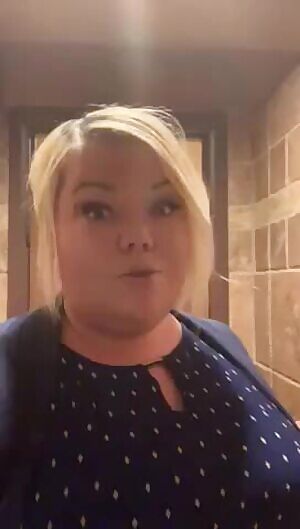 being silly at work last night