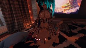Vtuber Riding VR Virtual
