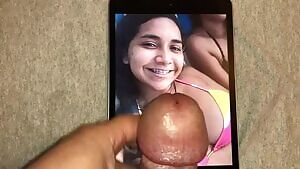 Tribute on a cute girl