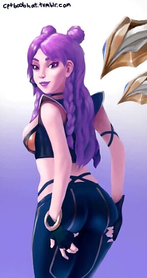 K/DA Kai'Sa Ass Jiggle