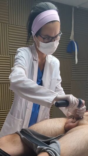 MedFet Femdom Latex Gloves Medical Torture