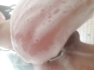 Feeling a little dirty while getting nice and clean ;)