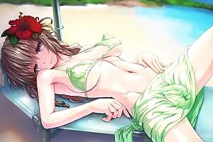 Some dick stroking at the beach