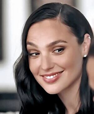 Sitting across from her husband talking, you feel a hand slide over and grab your crotch. Looking over, Gal Gadot’s giving you this look...
