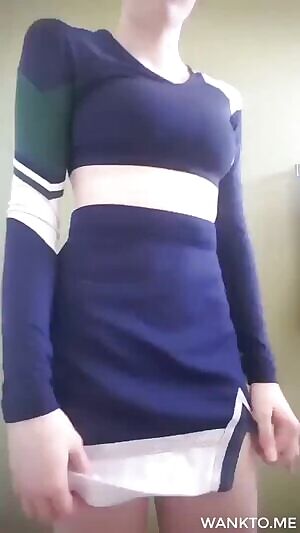 Cute Freshman Cheerleader