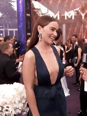 Emilia Clarke is too hot to resist.