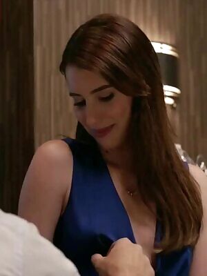 Emma Roberts pinched