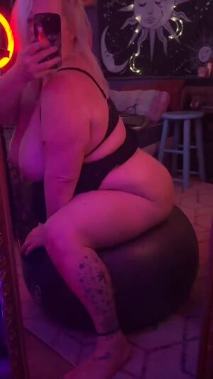 Exercise Ball Amateur Ass Big Tits