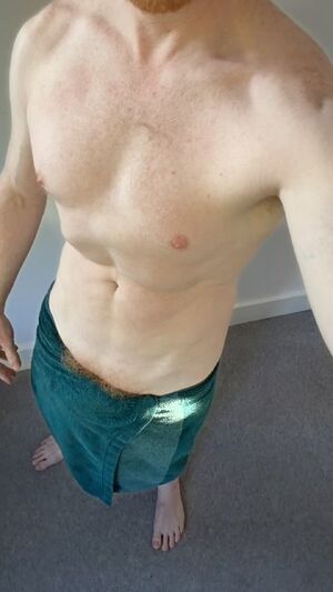 Ginger Men Cock Naked Redhead Solo