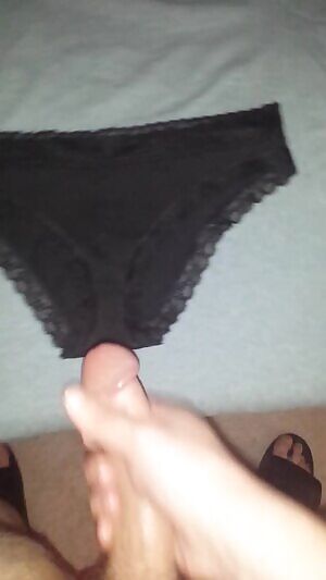 Covering my busty friends panties