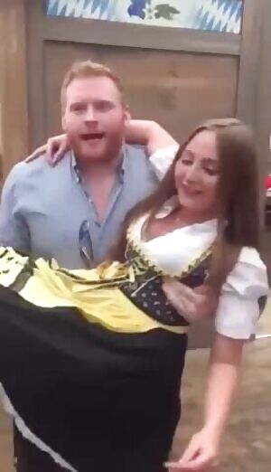 The fall after a lot of beer!