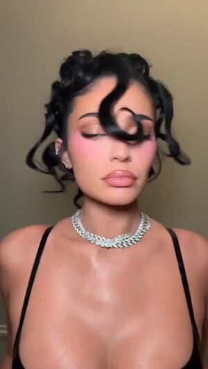 Kylie in black outfit - TikTok October 2025