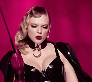 Taylor Swift has probably made me cum more than anyone. I’d love to have her dominate me in a slutty outfit like this.
