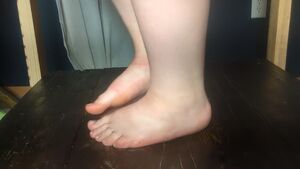 Feet & Cock Ballbusting CBT Footjob