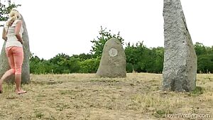 pissing at the discount stonehenge