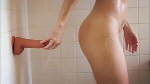 Getting off in the shower