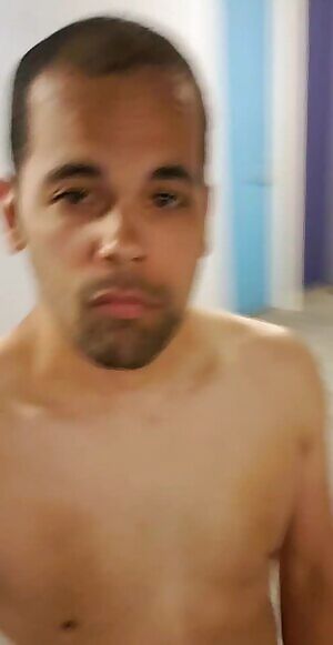 Walking around naked in my apartment building and tasting my precum 🤤