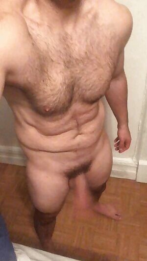 jock swinging his big hog