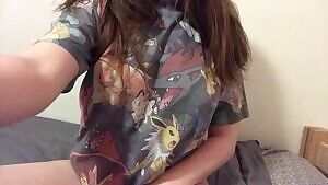 Nerdy College Girl Gets Naughty